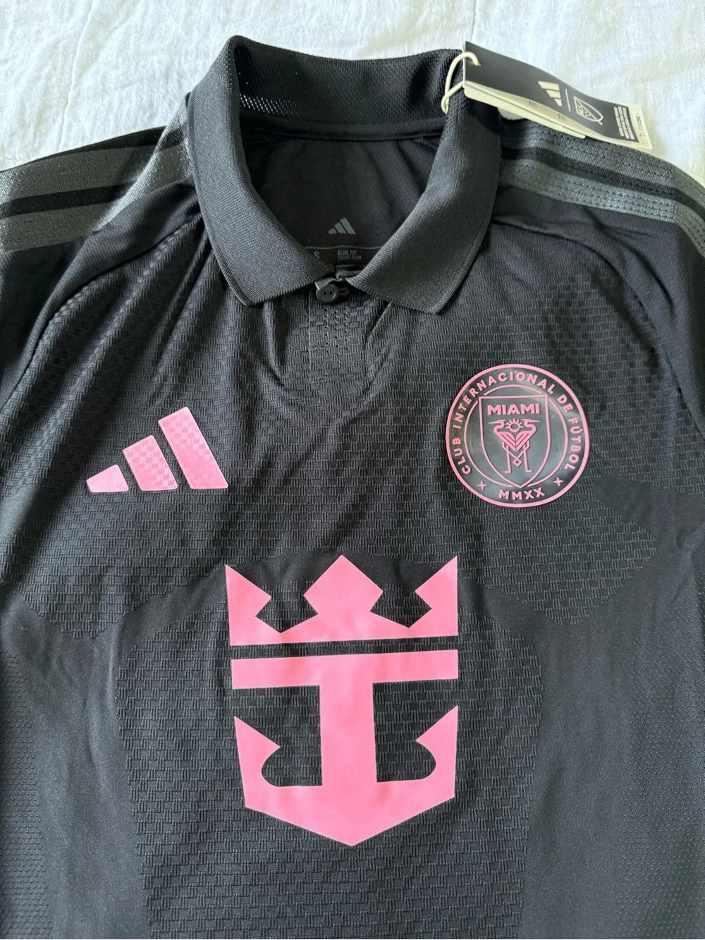 Adidas Inter Miami CF 26 Messi Away Authentic Jersey Black JL8494 | Size S NWT